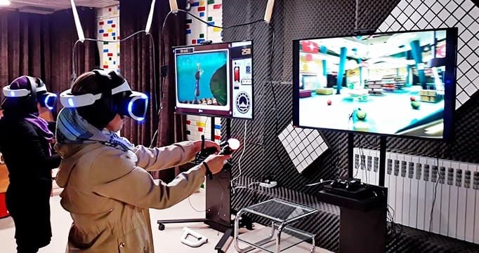 واقعیت مجازی VR در مرکز بازی های پردیس تهران
