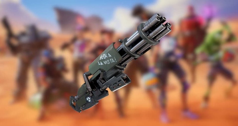 روش به دست آوردن Minigun در Fortnite